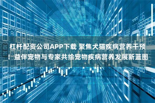 杠杆配资公司APP下载 聚焦犬猫疾病营养干预！益伴宠物与专家共绘宠物疾病营养发展新蓝图